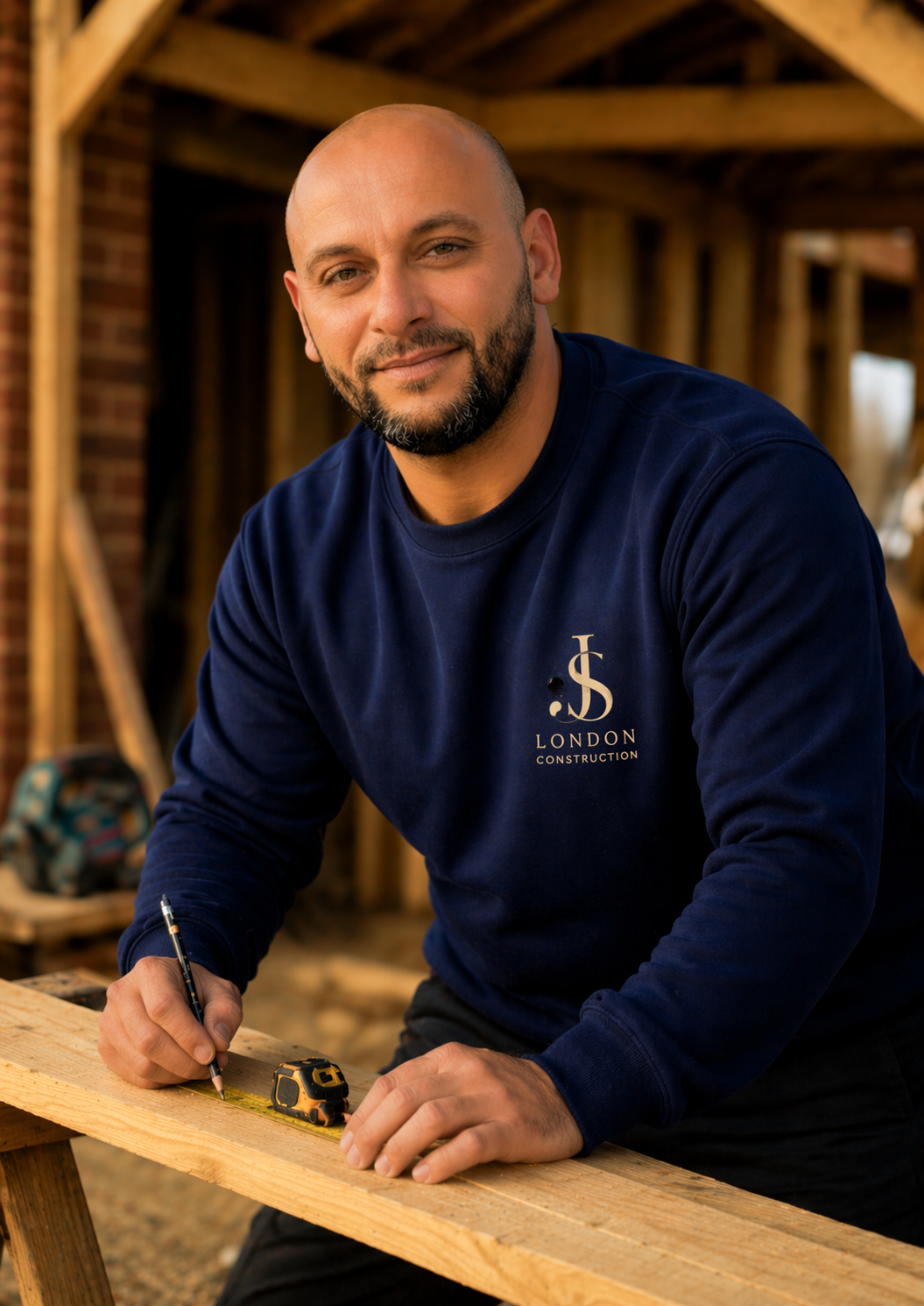 Jon, founder of Jon's Construction London Ltd, professional painter and decorator